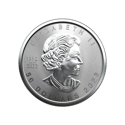 1 oz Platinum Canadian Maple Leaf Coin 2023