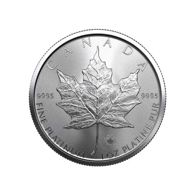 1 oz Platinum Canadian Maple Leaf Coin 2023