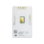 Pamp Suisse Veriscan Fortuna 1 gram Gold Bar