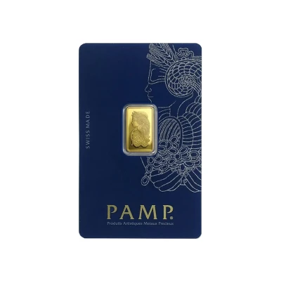Pamp Suisse Veriscan Fortuna 2.5 gram Gold Bar